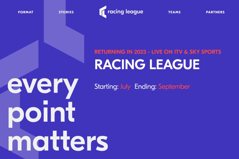 Racing League Returns for 2023 – 7 Teams Compete for £2m in Prize Money